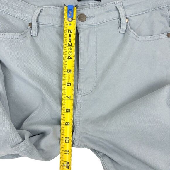 Buffalo David Britton Havana High-Rise Stretch Skinny Ankle Jeans Pastel Blue 10 - Picture 12 of 14